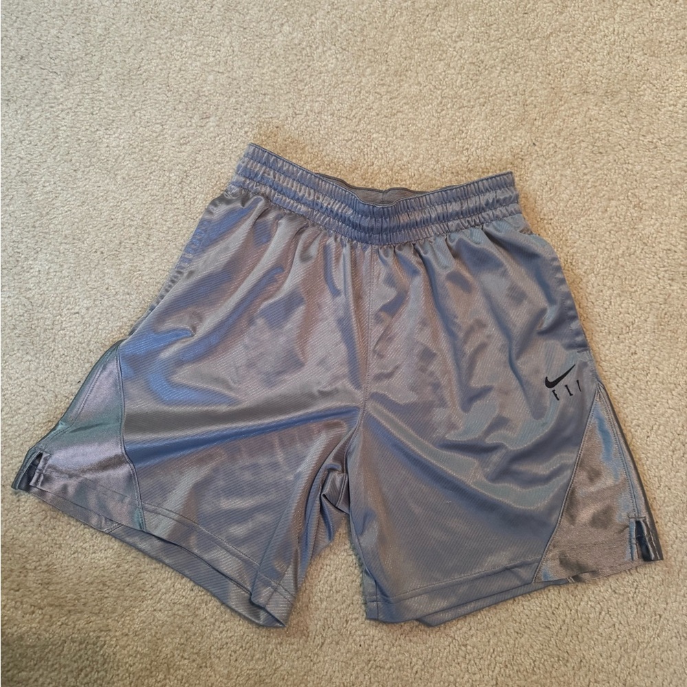 Nike Silver Dri-FIT Shorts
